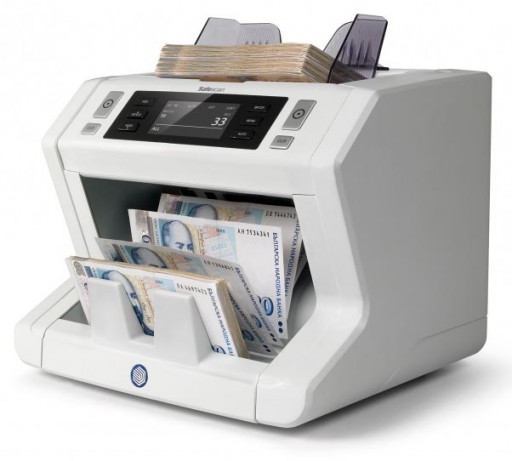 Банкнотоброячна машина Safescan 2610 проверява и брои сортирани банкноти. Предлага UV детекция, бързо и точно преброяване на банкноти, с регулируема скорост до 1500 банкноти в минута.
